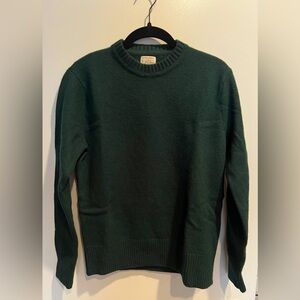 J Crew Green Crewneck Size Small Good Condition